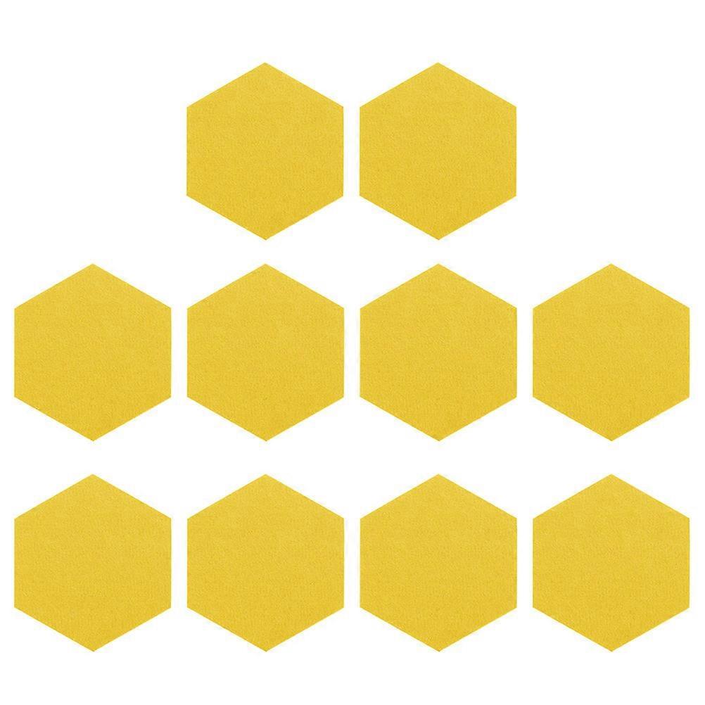 Hexagonal Felt Panels, Soundproof Insulation Material, Stylish Office or Home Decor