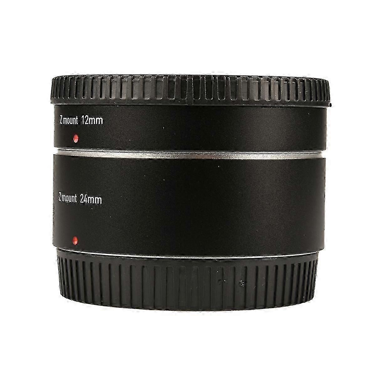Electronic Auto Focus Macro Extension Tube Lens Adapter Ring (12mm+24mm) Adjust For Z Mount Camera