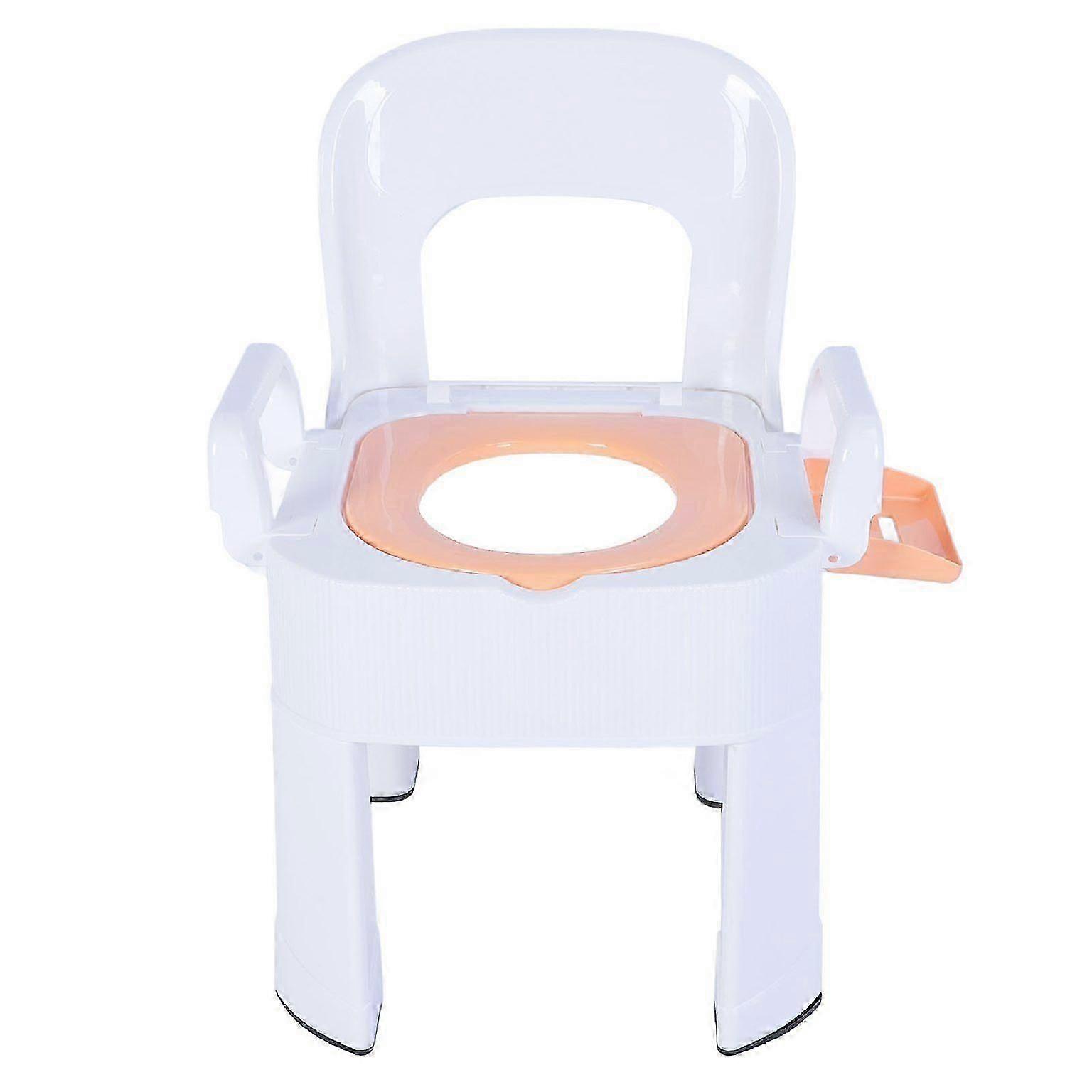 Extra Wide Commode Chairs for Seniors - Comfortable Bathroom Stool for Sitting