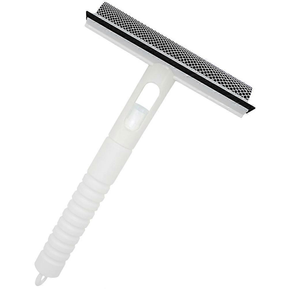 Lightweight Multipurpose Window Squeegee with Rotatable Wiper for Home Glass, Shower, Bathroom, Kitchen, and Windscreen Water Stain Removal