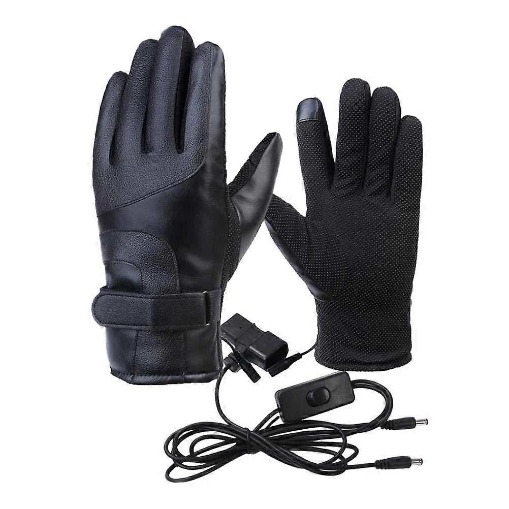 Electric Heated Gloves For Men And Women For Cold Winter Outdoor Use With Temperature Control Features 1 Pair