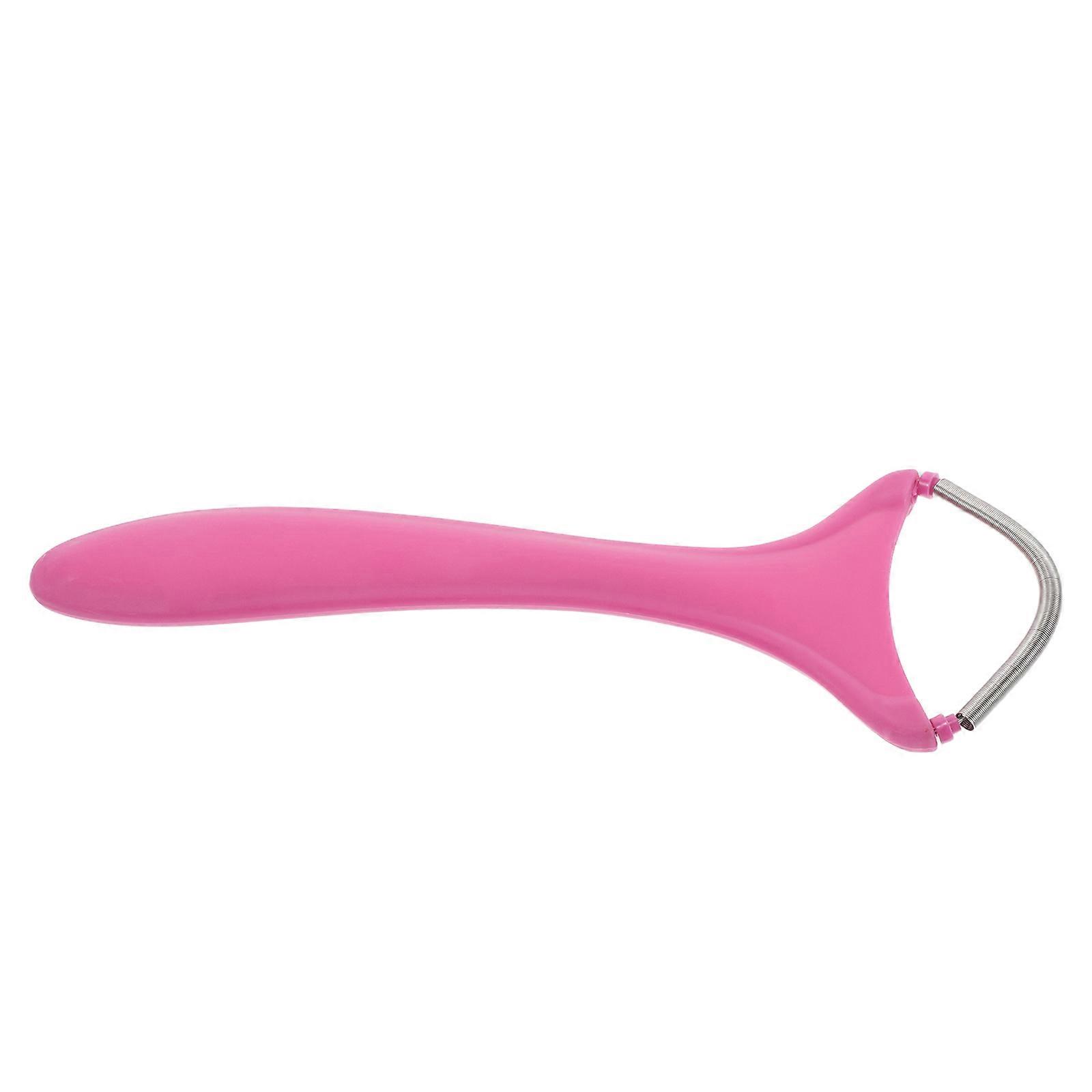 Women's Facial & Body Hair Remover Epilator – Manual Spring Precision Tool for Gentle, Portable & Versatile Hair Removal, Pink