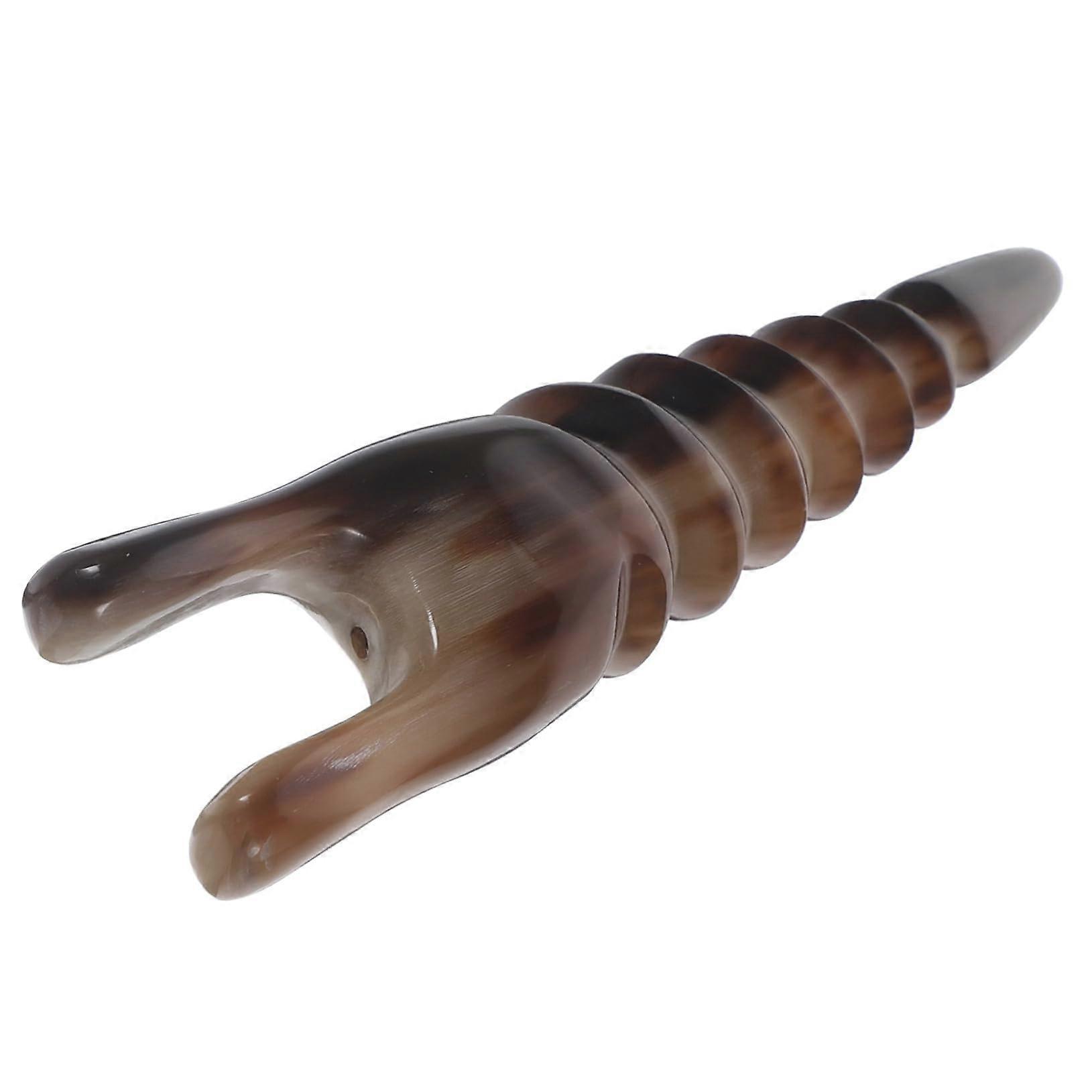 Tendon Stick Head Massager Tool 1 Piece Face And Back Scraping Guasha Stick Body Massager Spatula Tool