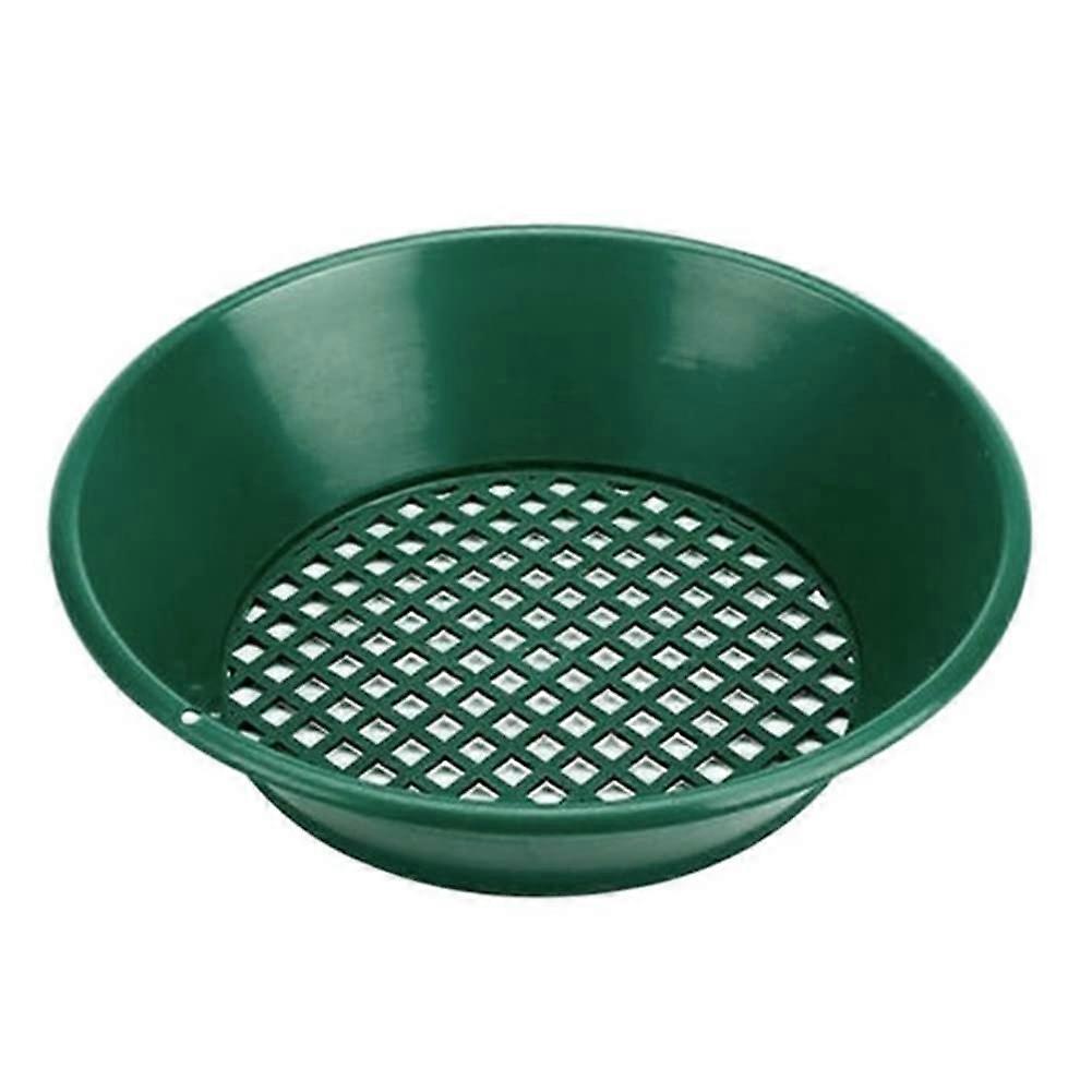 Gold Pan Sieve Model 14-Wash Green Plastic Mining Sieve For Gold Panning
