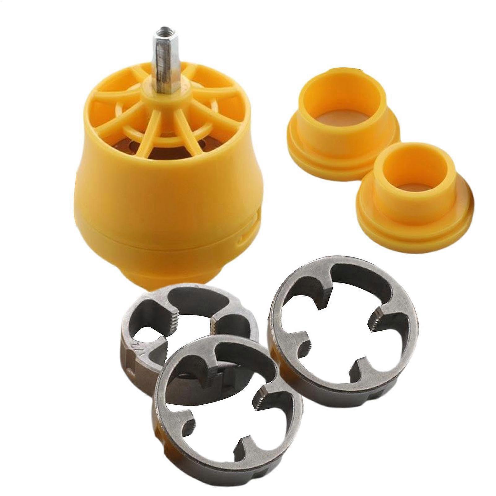 Plumbing manual hand tool, 6piece plumbing tool thread maker