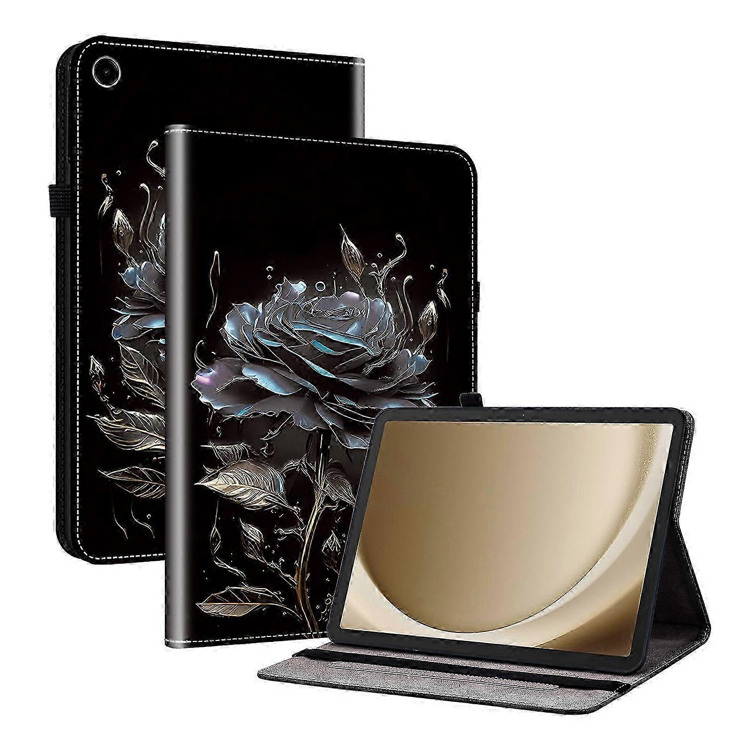 Crystal Texture Painted Leather Tablet Case for & Android - Premium Protective Cover