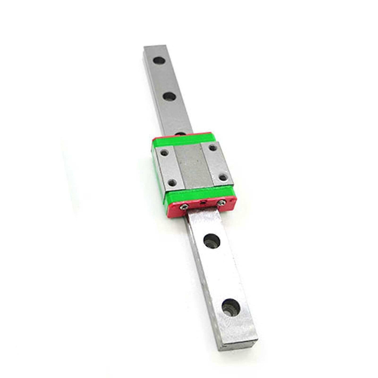 MGN15C Linear Rail Guide with 15mm Linear Guide Length 550mm, Durable MGN15H Linear Carriage for Precision Motion