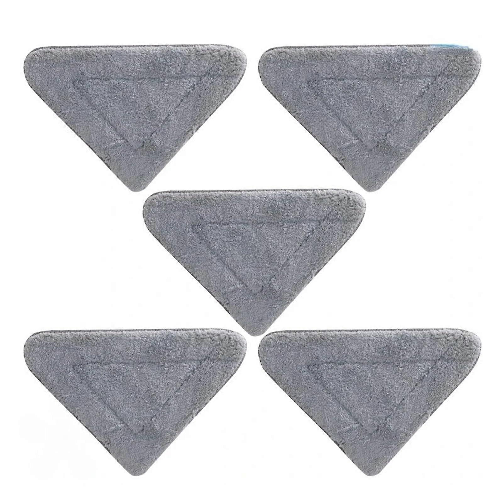 Triangle Mop replacement head uses Lazy Flat Chenille Fiber Cloth (5PCS)