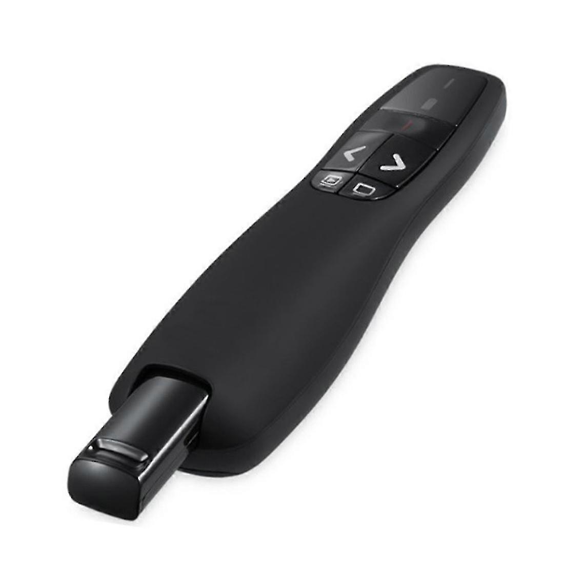 2.4Ghz USB Wireless Presenter Red Laser-Pen Pointer PPT Remote Control with Handheld Pointer for PowerPoint Presentation SZRH A-D