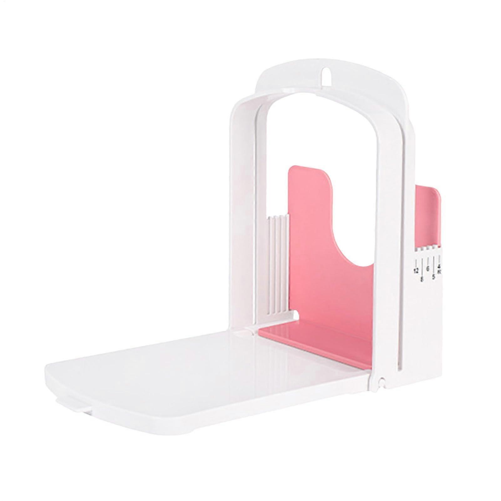 Bread Folding Bread Cutting Tool for Even Slices of Toast, Sandwiches, Rolls & Cakes - Compact Bread Cutter Aid