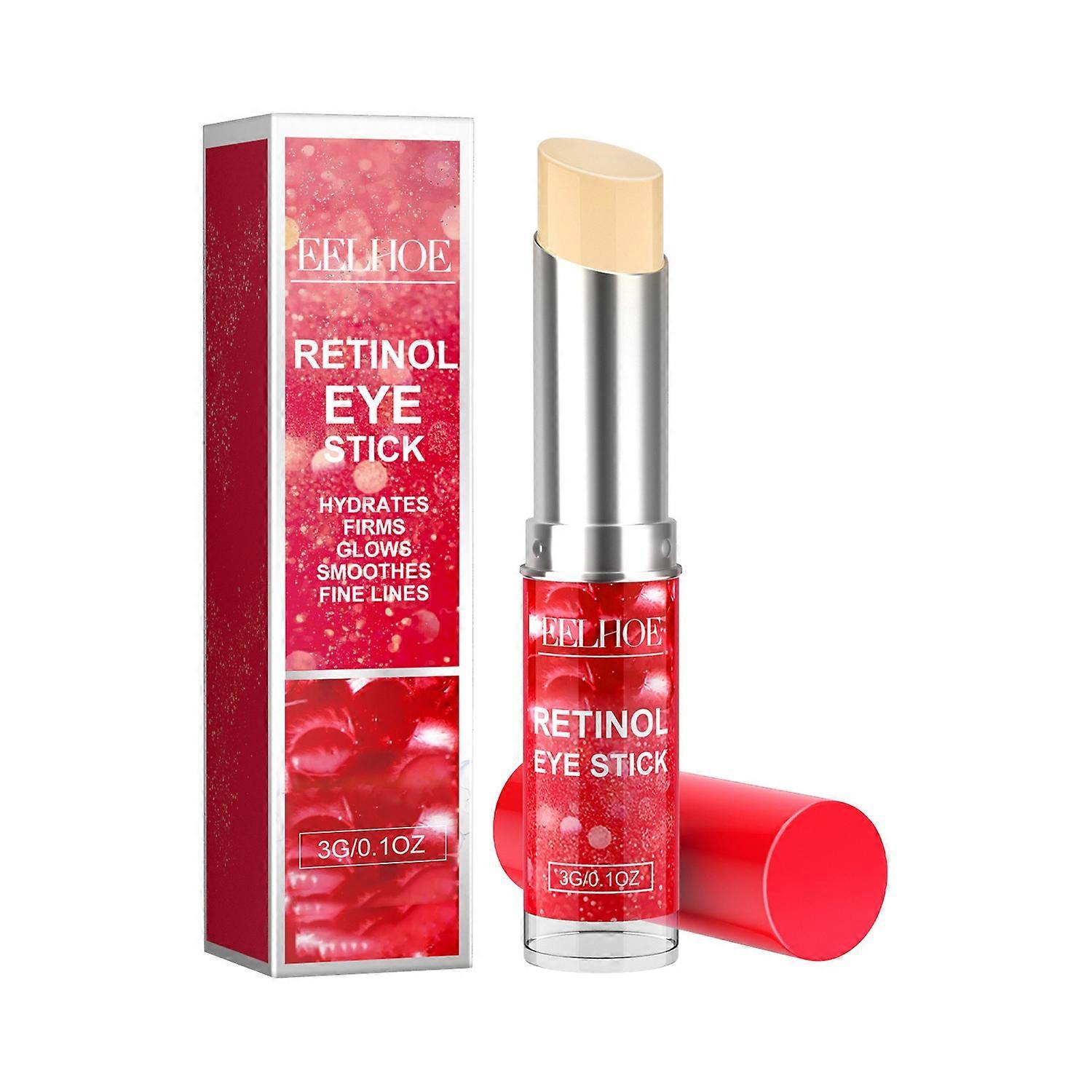 1-6x EELHOE Retinol Eye Cream Stick 3g Anti Wrinkle Firming Eye Contour Moisturizing Eye Care Smooth