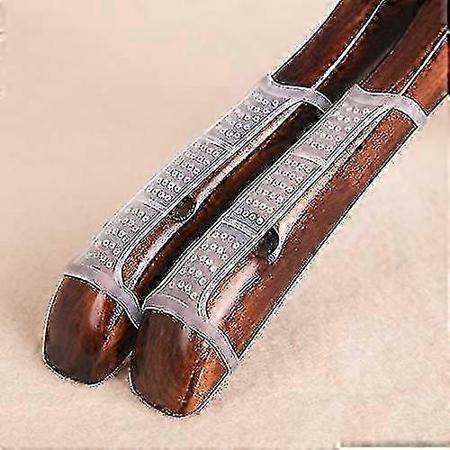 100 transparent non slip rubber hangers 1