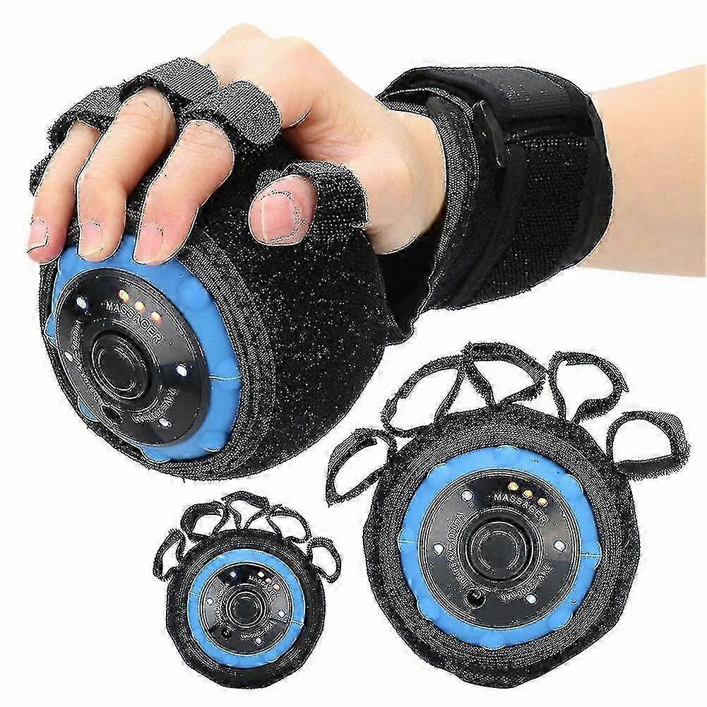 Hand Therapy Exercise Ball for Wrist and Finger Recovery Vibration Massager to Stimulate Nerves Post-Stroke or Hemiplegia