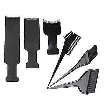 Hair Dye Brushes Set Professional Hairdressing Combs For Salon Use S Size Plastic Long Handle Hair Coloring 1Set Edition 0827
