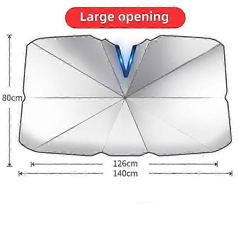 Car Windshield Sunshade Umbrella Type Sun Shade for Car Window Summ...