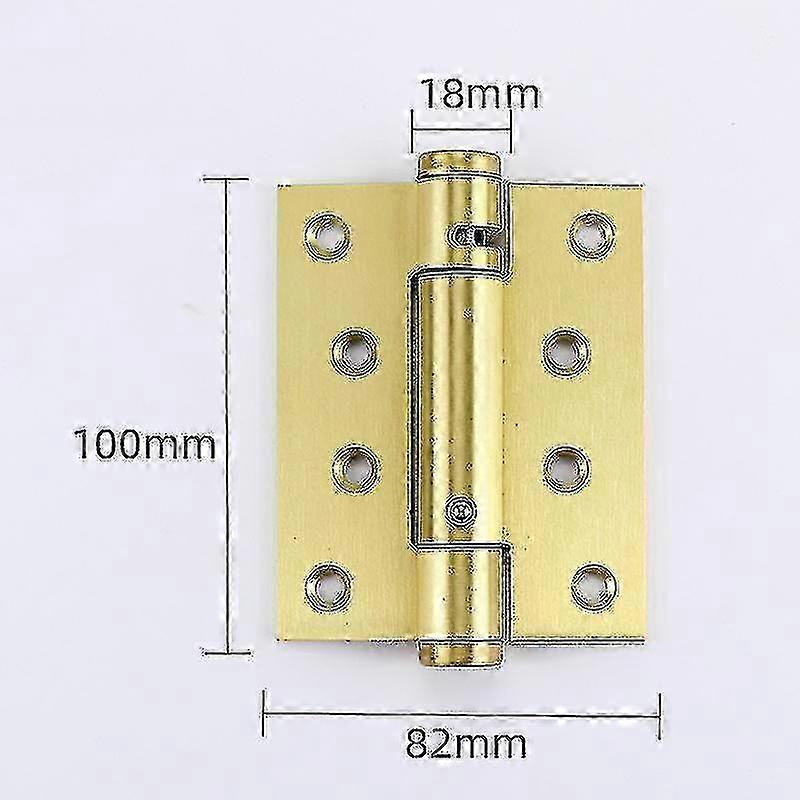 Spring Hinge Invisible Door Self-closing Buffer Damping Hinge Autom...