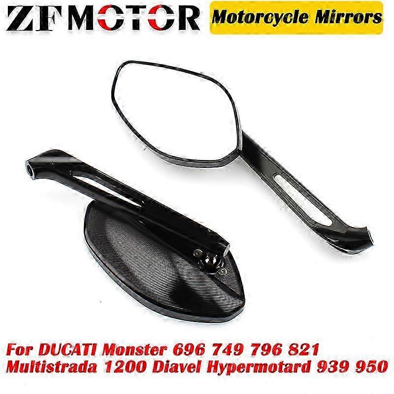 Motorcycle Rearview Side Mirror Handlebar Mirror For DUCATI Monster...