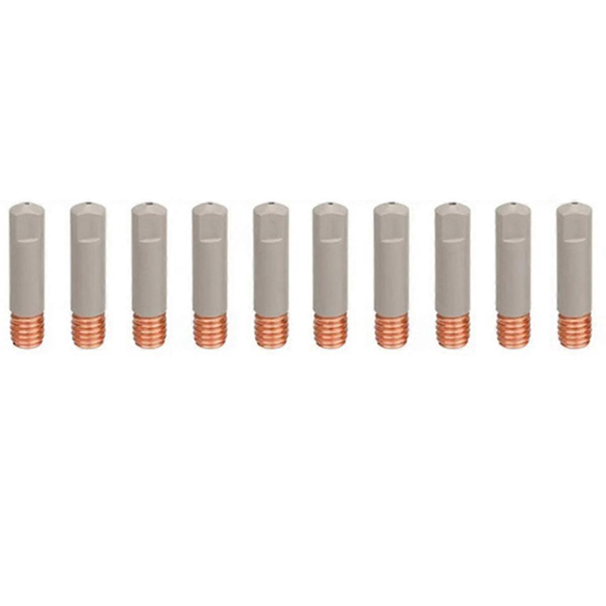10pcs MB15AK Welding Nozzle Tips for M6 Gas Nozzle MIG Welding Tool