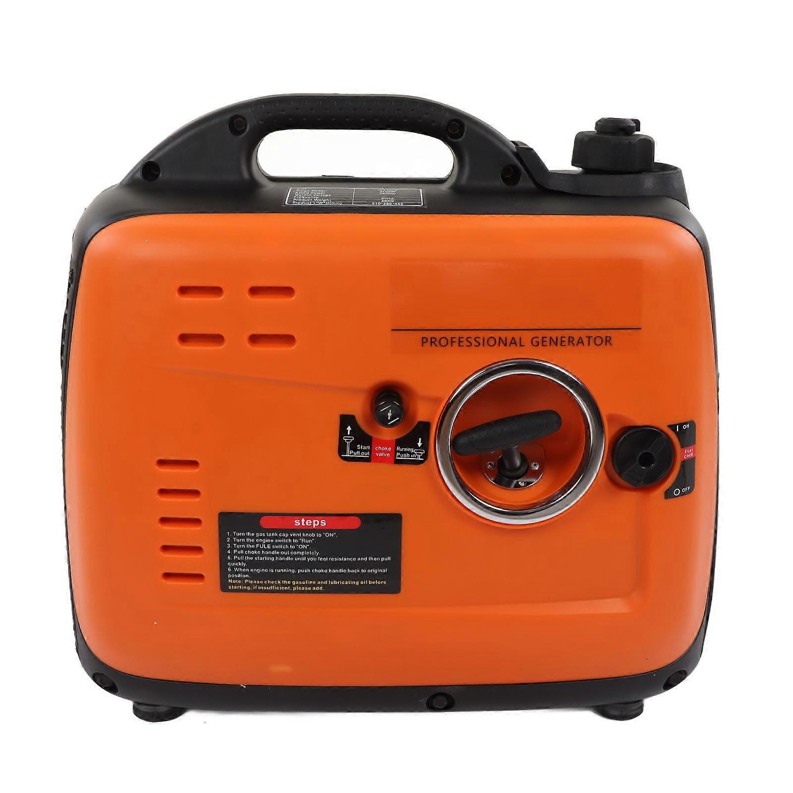 3KW Portable Inverter Generator 4.2L Tank Digital Display US Plug