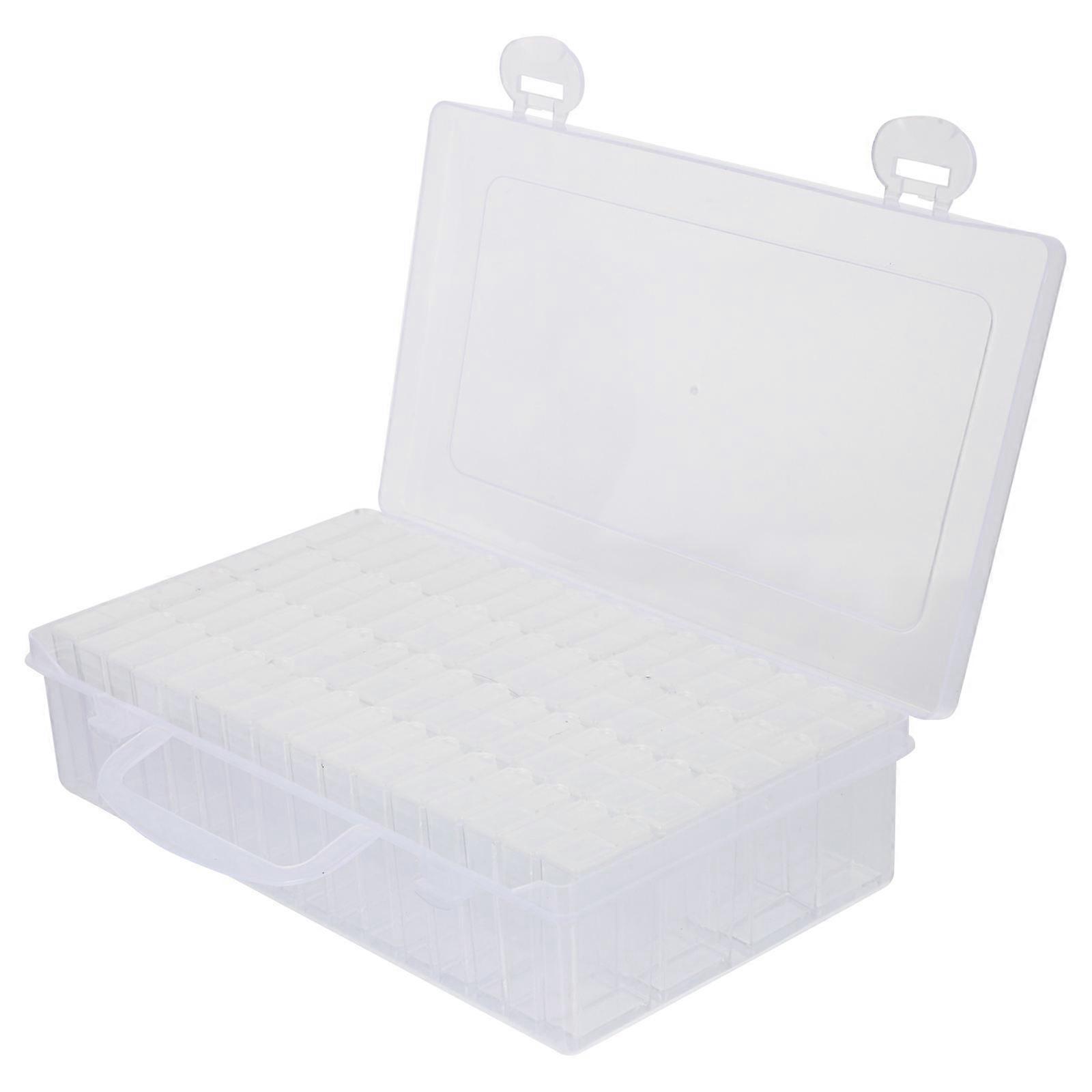 Diamond Dotting Tool Box for Storage 1Set Transparent Plastic Organizer
