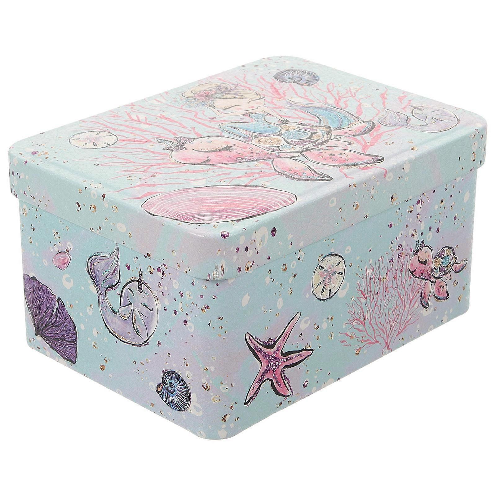 Multi-Function Candy Box for Storage European Jewelry Case Rectangular