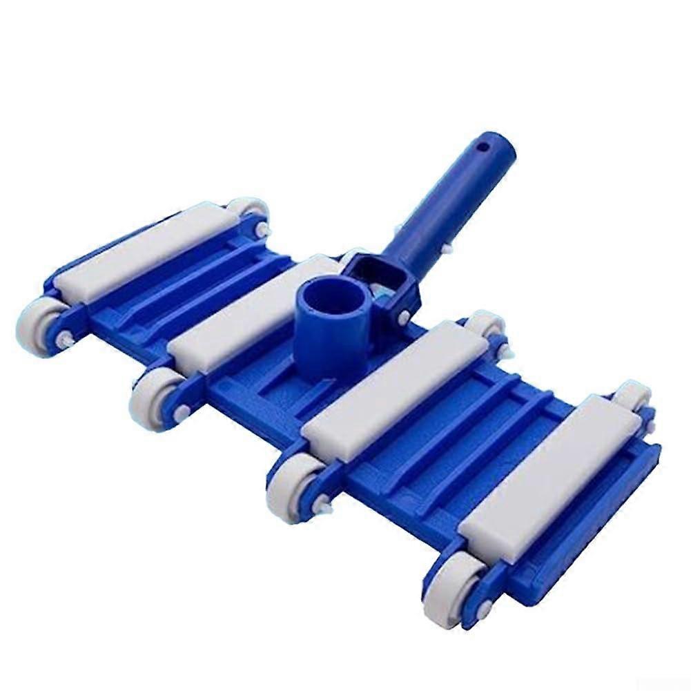 14 Inch Spa and Pool Vacuum Head with Side Brushes for In Ground Concrete Pool Cleaning and Maintenance