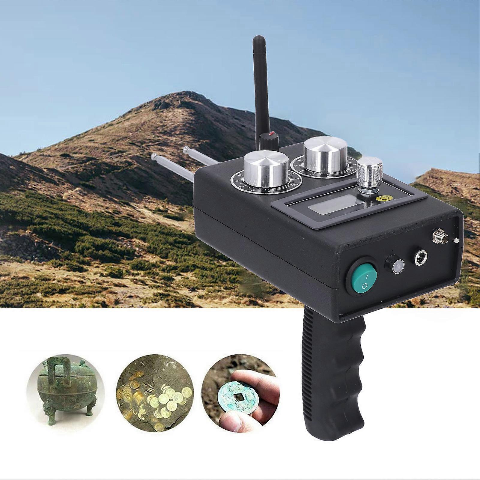 Metal Detector Underground Scanner with Screen Display, 30m Depth, US Plug