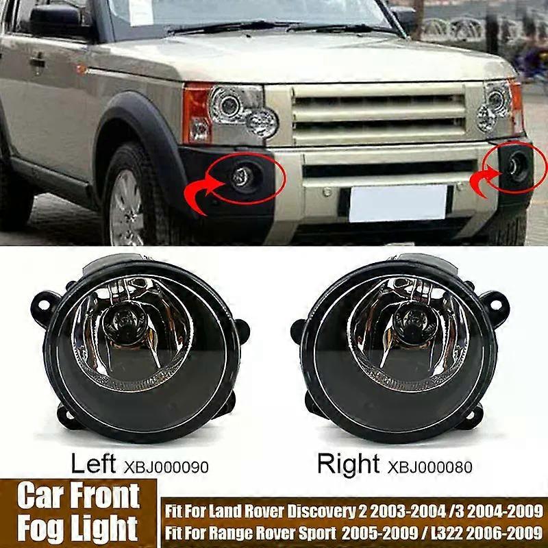 Apply Car Front Fog Light Signal Lamp For Land Rover Discovery 2/3 For Range Rover Sport L322 Discovery 2003-2009 XBJ000080 XBJ000090