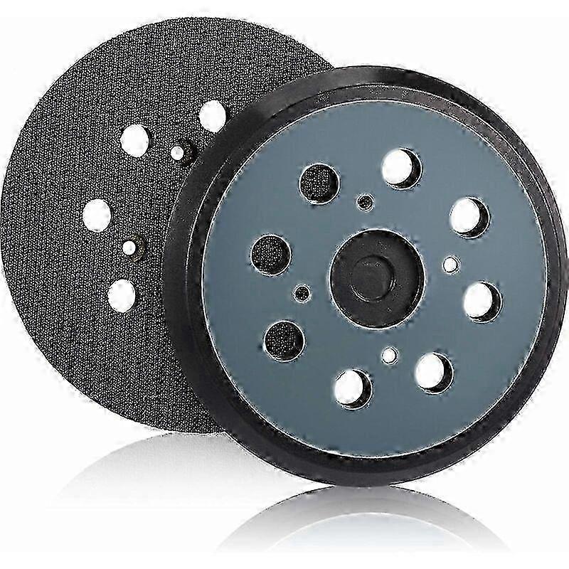 2025 2 Pieces 125mm Replacement Orbital Sanding Pad 8 Hole Hook and Loop Sanding