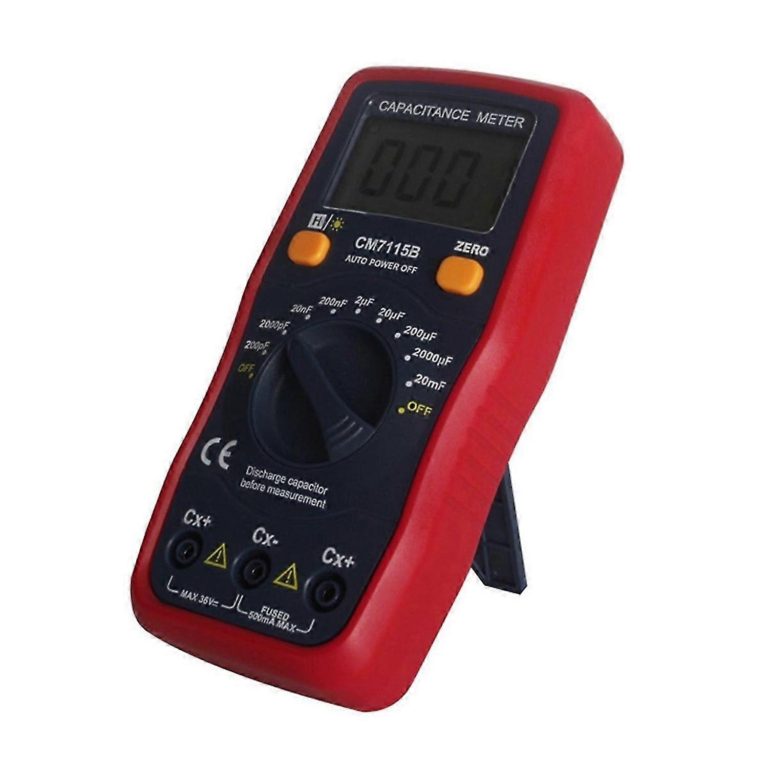 CM7115B Capacitance Meter Multimeter LCD Display Measurement Tool