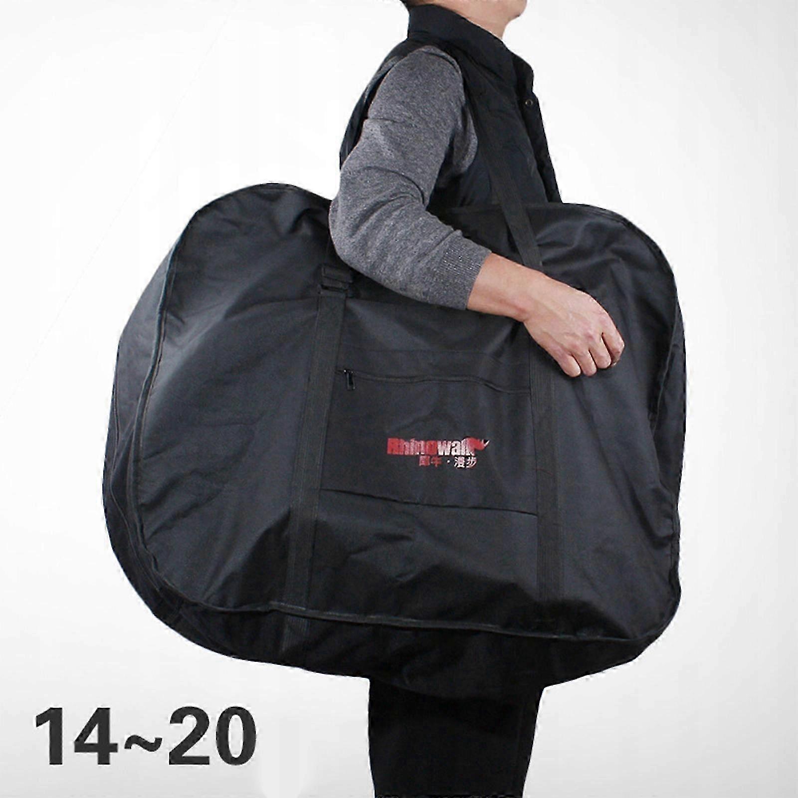 Lightweight Foldable Bicycle Transport Bag, Black 2025