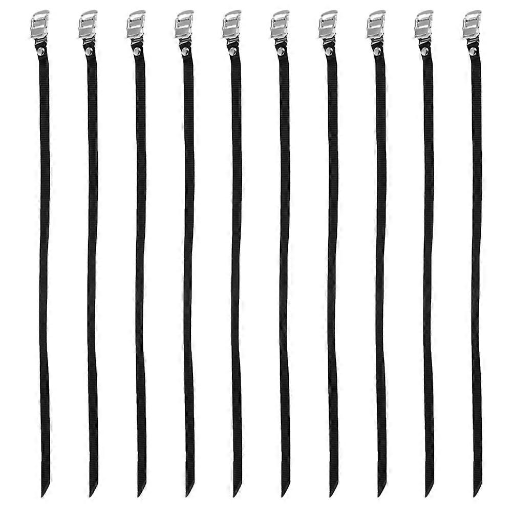 Bike Pedal Straps Universal Replacement for Exercise Bikes 30Pcs