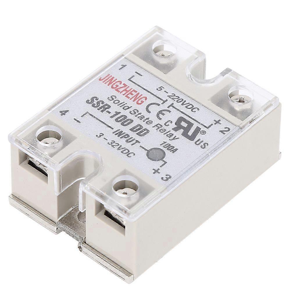 Solid State Relay DC DC SSR with Non Contact Switch High Quality SSR-100DD 5-220VDC