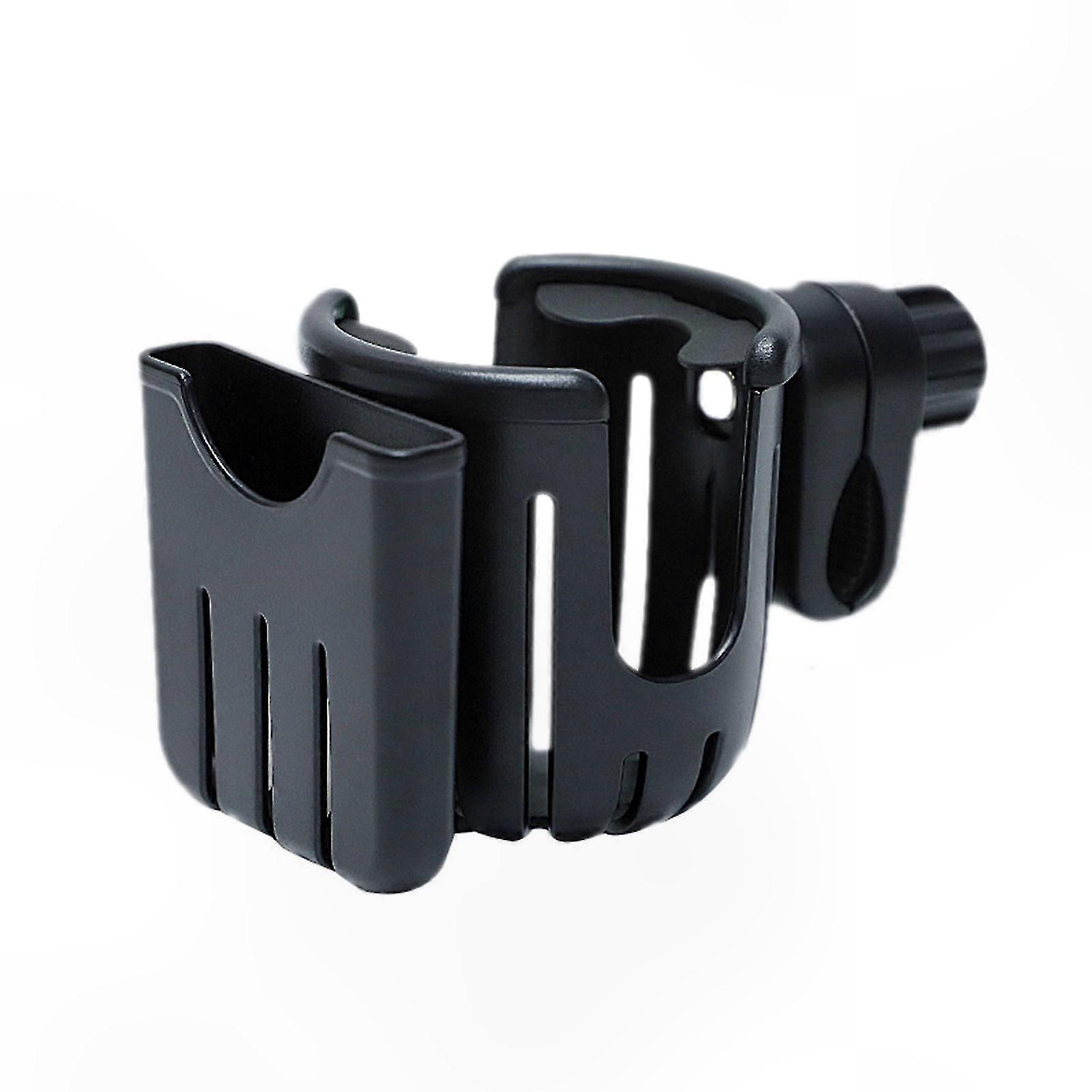 Universal Stroller Cup Holder for Drinks, Coffee, Bottles & Phone - Yellow Organizer Accessory