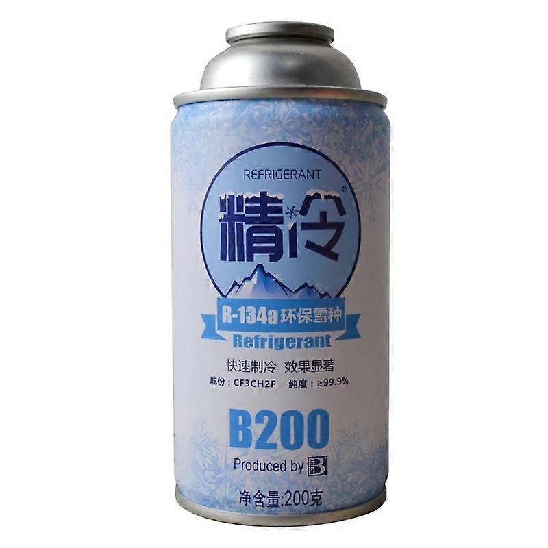 200ml R134a Refrigerant – Car Air Conditioner Gas in a 15x5x5 cm Can