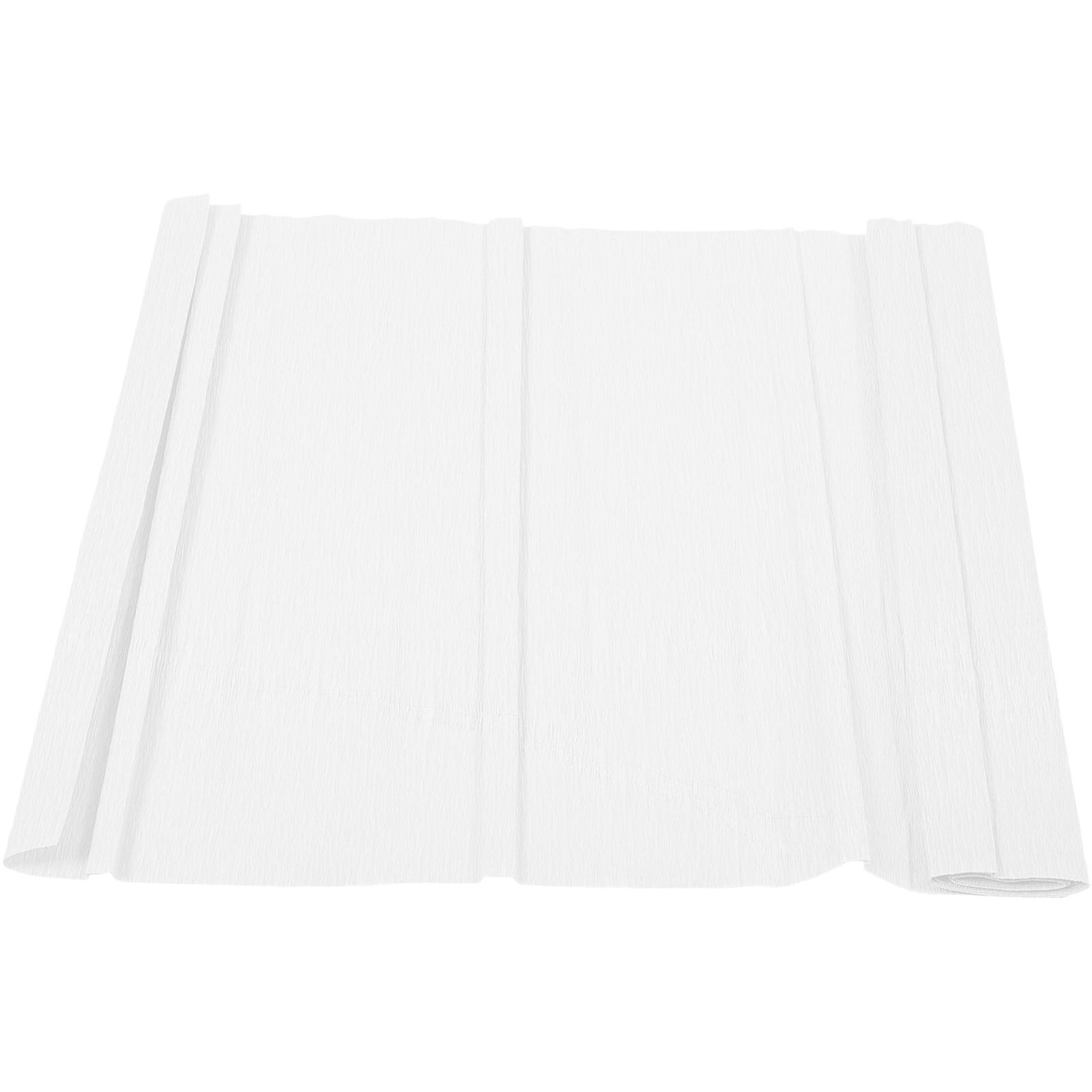 Handcraft Flower Crepe Paper for DIY Use Paper Roll White 1 Roll