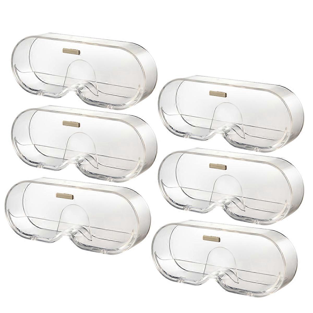 6Pack Sunglass Organizer, Wall Mounted Eyeglass Storage