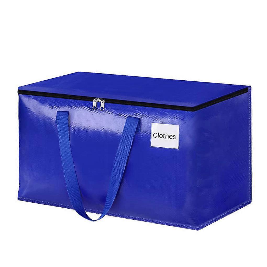 Large Capacity Storage Bag With Tag Pocket - Durable And Convenient Duty Extra Large Moving Bags Handles And