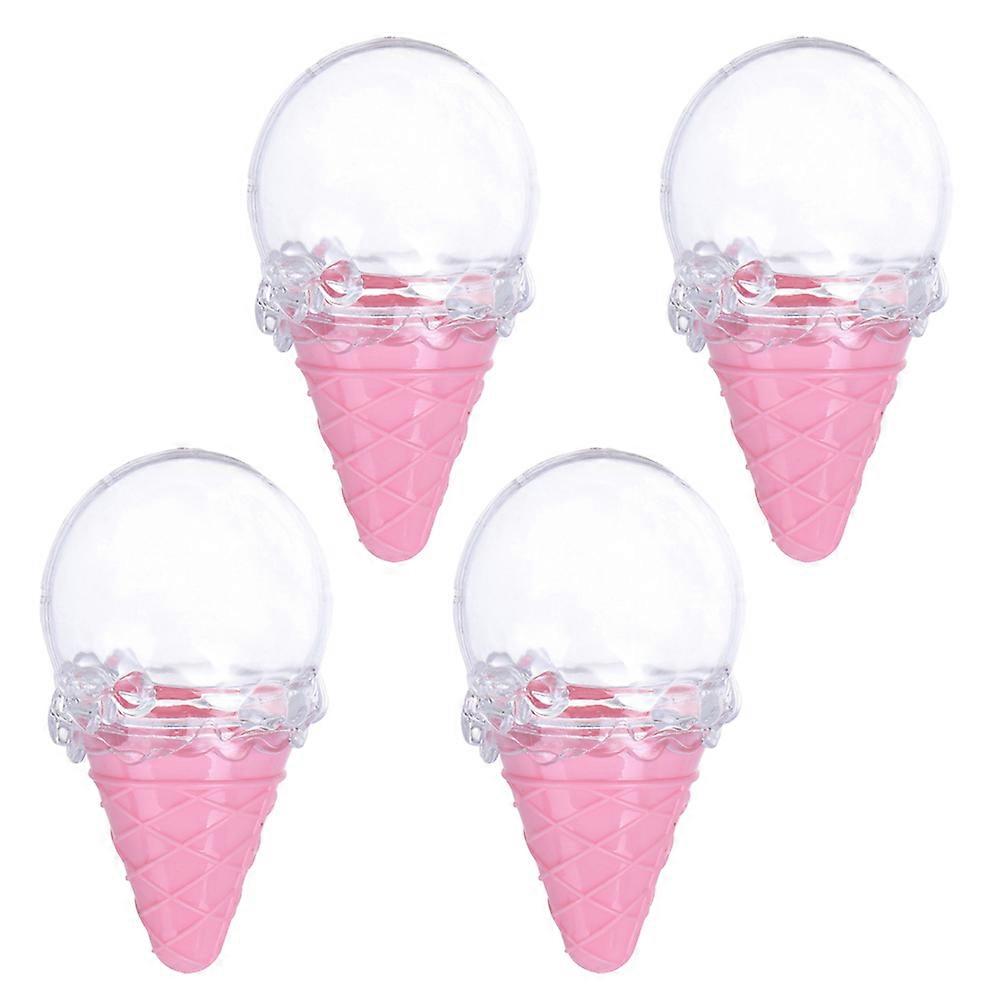 Ice Cream Boxes for Party Favor Storage 16Pcs Pink