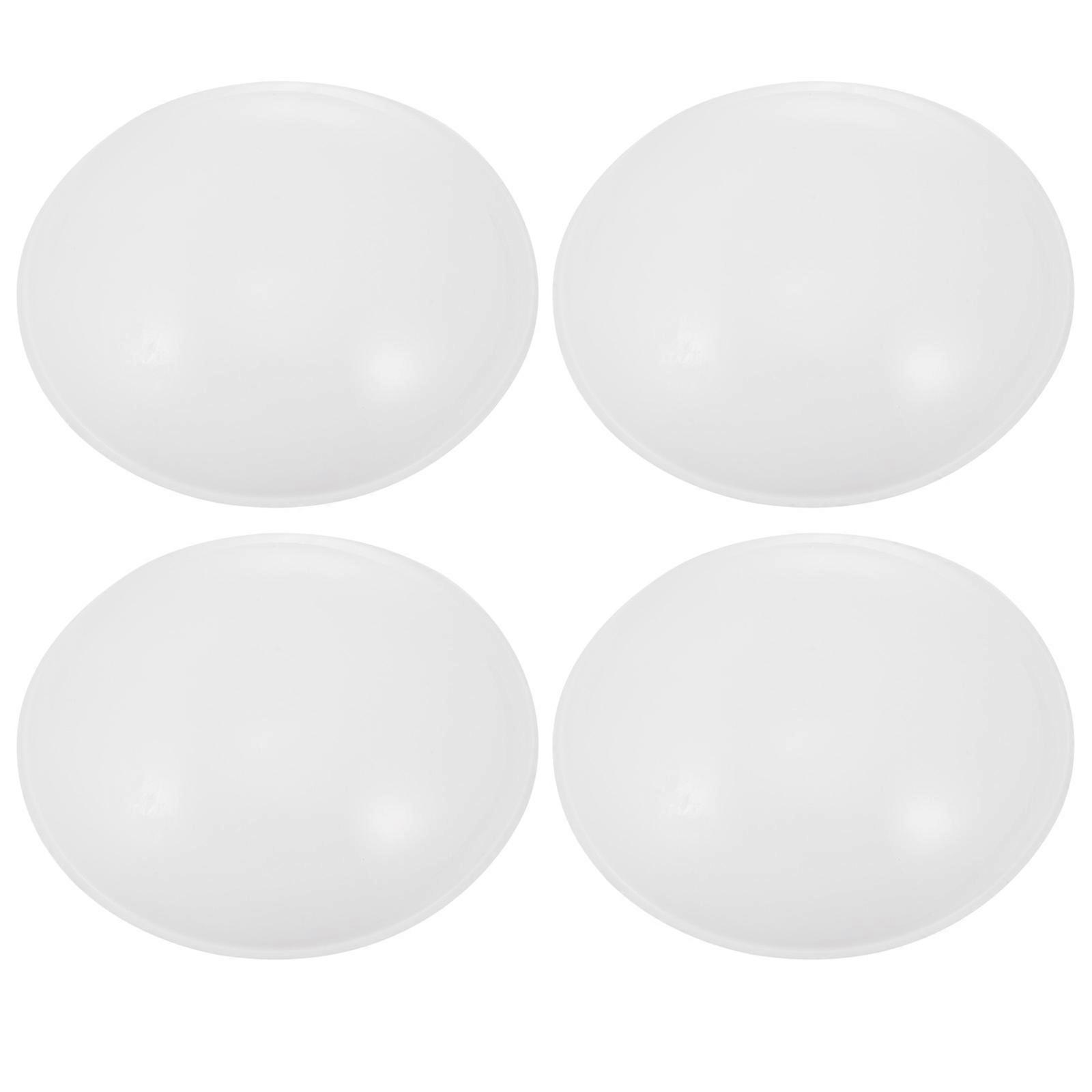 8Pcs White Flame Retardant Lamp Cover for Fire Emergency Ceiling Lights