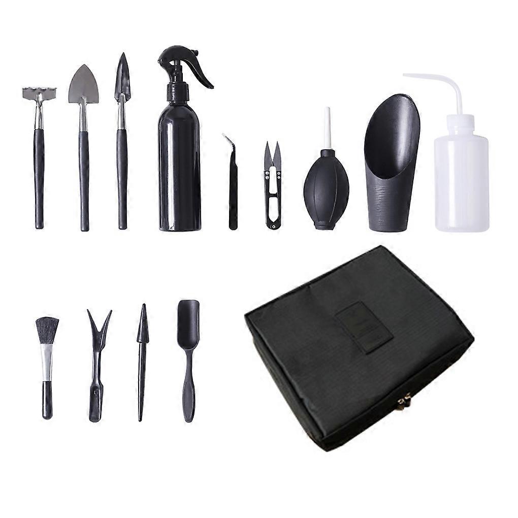 13-pack trädgårdsplanteringskärl växtverktyg plantor omplantering polyesterpåse