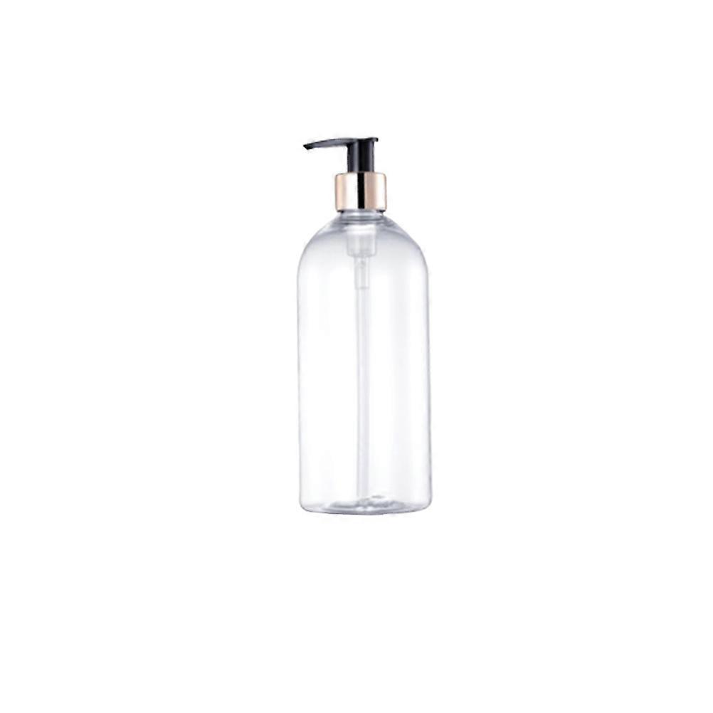 Travel Toiletries Bottle Set 300ml for Cosmetic Users Featuring Black Refillable Design with Leakproof Cap 3Pcs