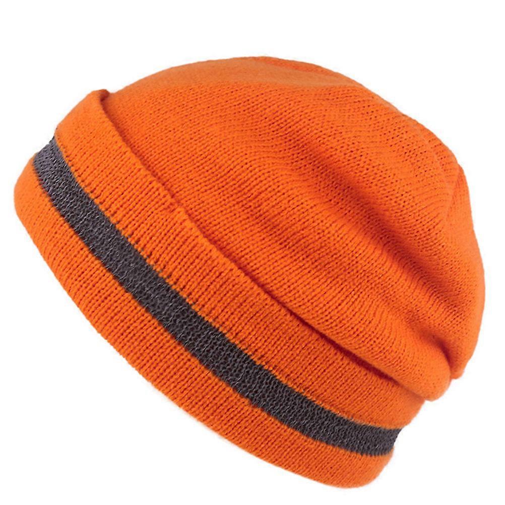 Knitted Reflective Hat for Men and Women Activities 1Pack