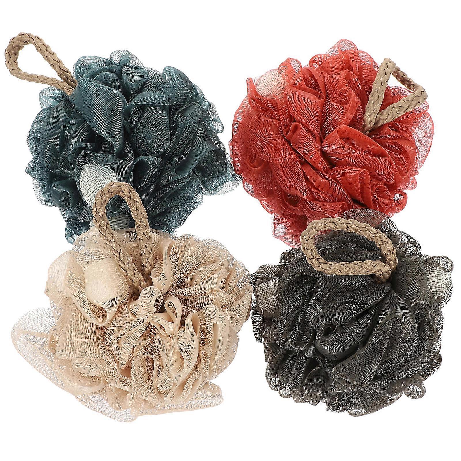 Cleaning Supplies Bath Sponge for Shower Use 8Pcs Assorted Colors