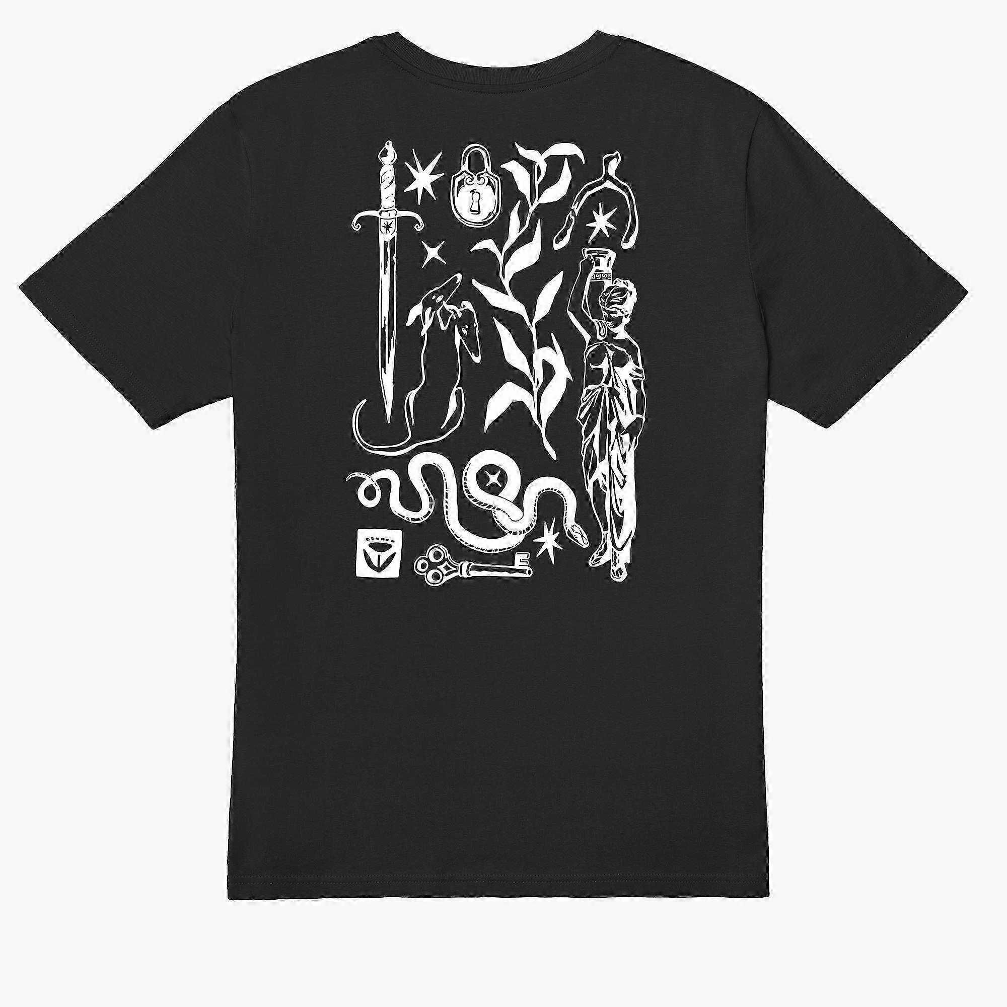 Two Hounds Two Oaks Design T-shirt