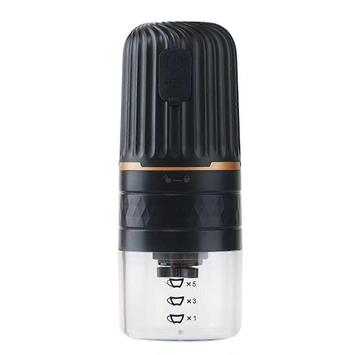 Portable Coffee Grinder - USB Rechargeable Automatic Bean Mill