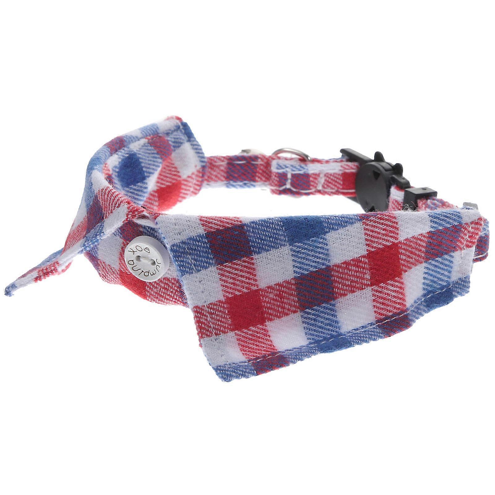 Cat Collar Breakaway with Bell for Adjustable Decorative Kitten 5Pcs