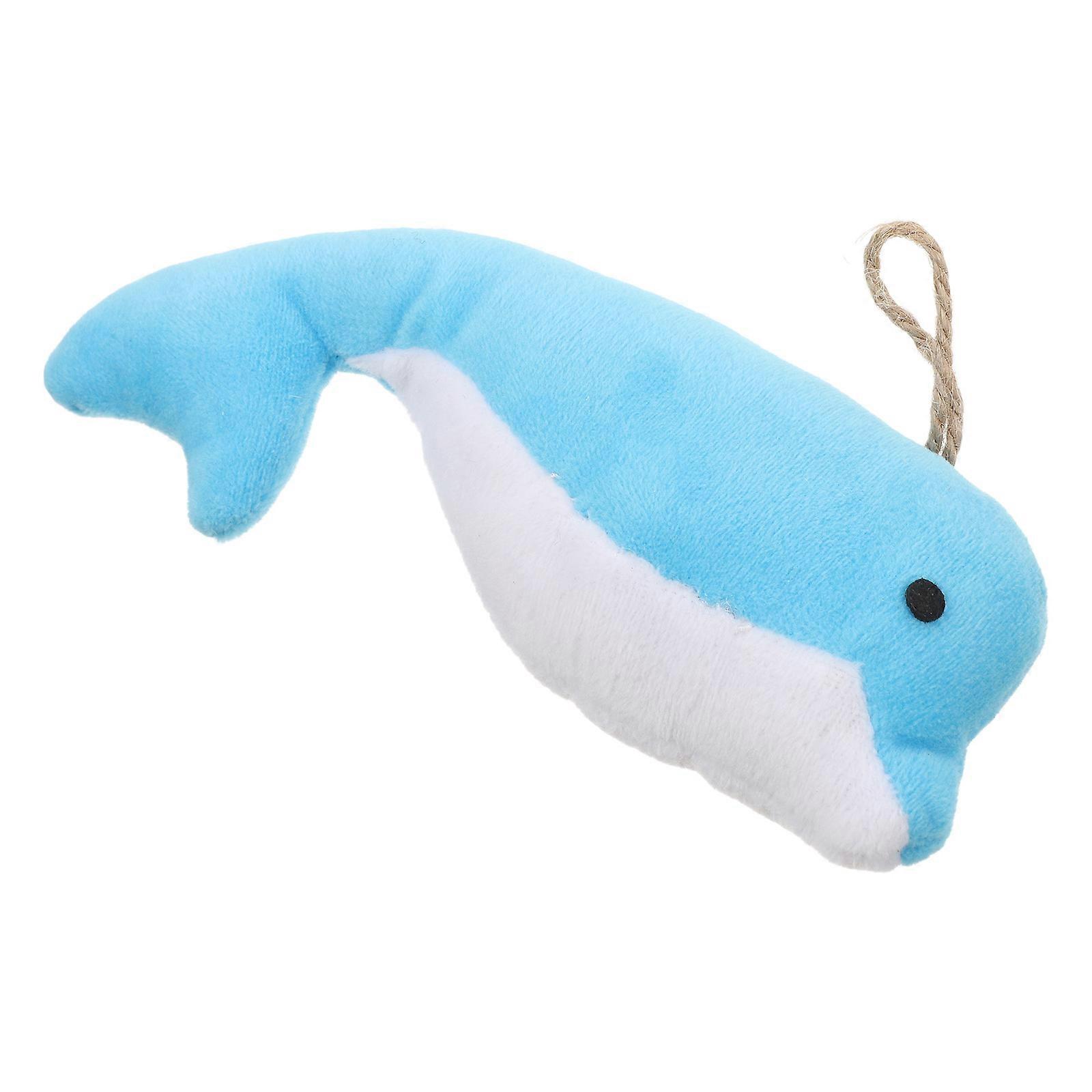 Stuffed Dolphin Plush Pet Toy for Puppy Bite Training 3Pcs Pack