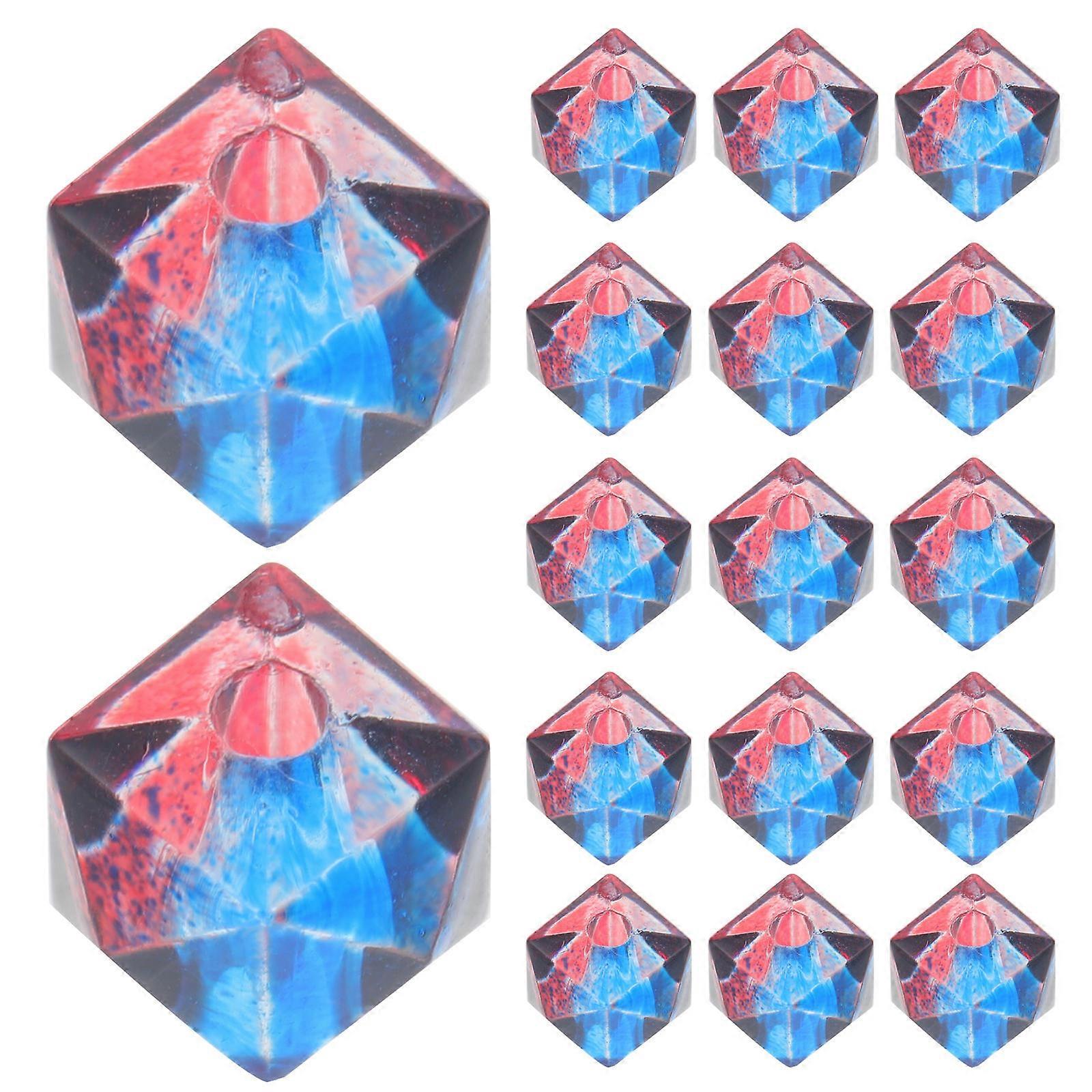 200Pcs Acrylic Diy Beads Jewelry Making Craft Supplies Assorted Color for Diy Projects