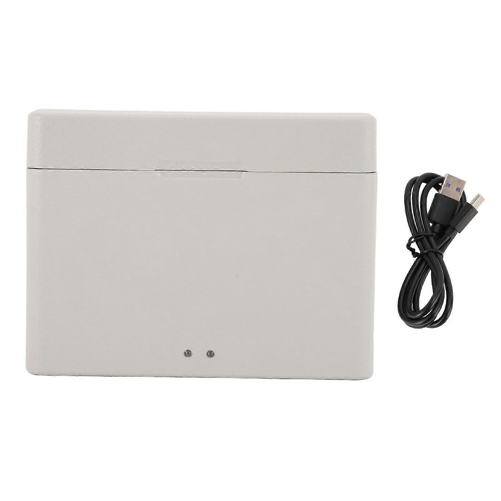 Dual Batteries Charger Fast LED Indicator Light Battery Charging Hub with Type C Cable for Osmo Action 4 Action 3